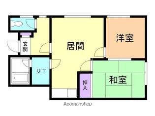 ハッピーマンションNO3【101号室】の間取り