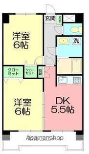 メゾンサモワール【5階】の間取り