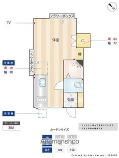 日の出荘【2階】の間取り