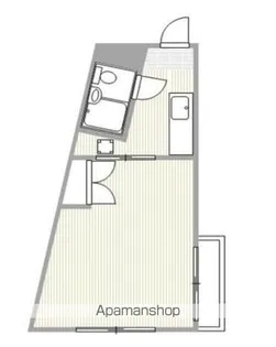 フォーラム都立家政【4階】の間取り