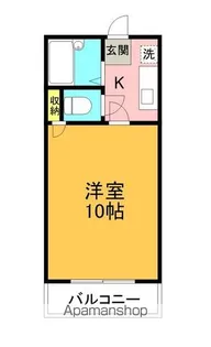エスチュアリー64【707号室】の間取り