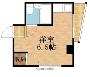 シカマハイツ【503号室】の間取り
