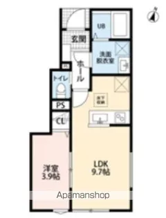 リーブルファイン柏高田【1階】の間取り