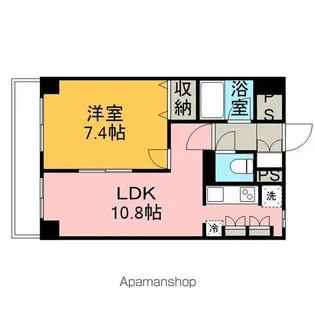 マンション・オブ・エクセレンス【404号室】の間取り