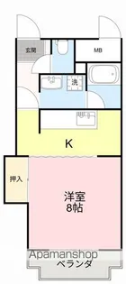 アウラ8【3階】の間取り
