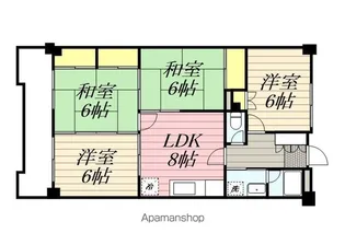 諏訪野ビル【203号室】の間取り