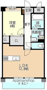 La・Fonte野萩【1階】の間取り