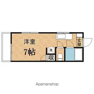 ソレイユ多摩【2階】の間取り