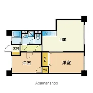 セレス駅南【5階】の間取り