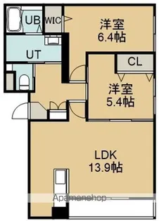 AYA HiLLS エーワイエーヒルズ【2階】の間取り