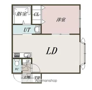 グランスイート310【205号室】の間取り