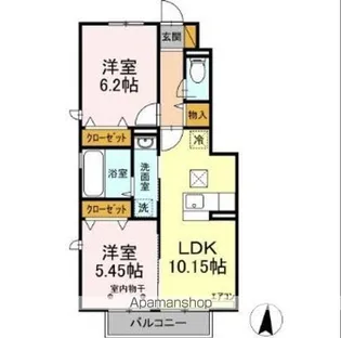 プレジオ幕張【2階】の間取り