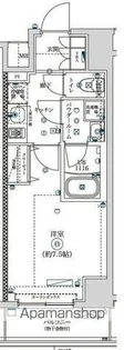プロスタイルウェルス南千住メディフィス【8階】の間取り
