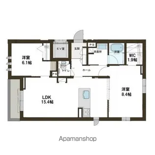 central jigyo【1階】の間取り