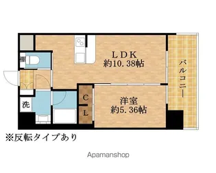 プレジオ城東【2階】の間取り