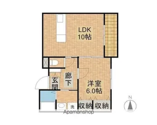 エスペランサKOBE【1階】の間取り