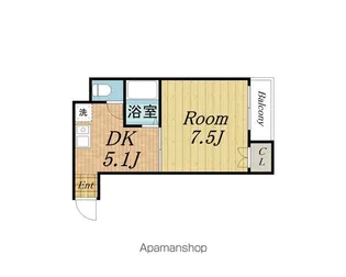 レジデンス大和Ⅱ【4階】の間取り