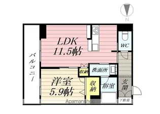 セリージャ デ トーア【3階】の間取り