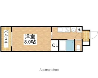 ルラシオン吹上【9階】の間取り