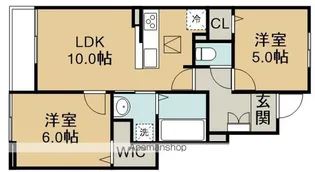 ラフォンテ【1階】の間取り