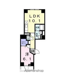 チアーズ千駄木【3階】の間取り