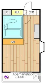 メゾンドラビヤル【1階】の間取り