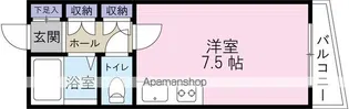 ハイツ寛【3階】の間取り