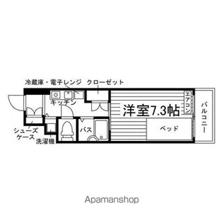 THEQOL【806号室】の間取り