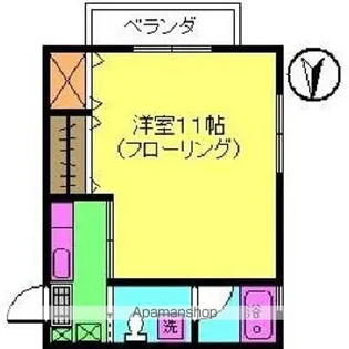 アコードメゾン【1階】の間取り