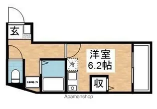 リック六本松【3階】の間取り