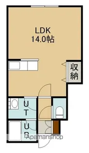AIRIXⅡ(エアリクスツー)【105号室】の間取り