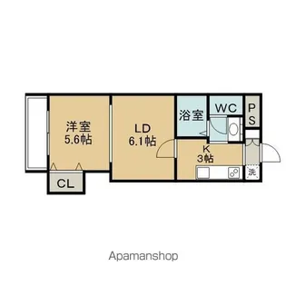 朝日プラザSS千歳Ⅰ【310号室】の間取り