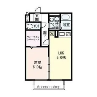 瀬田メディエートプラザA【101号室】の間取り