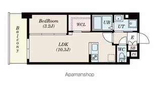 TASUKI PLAN 井相田【6階】の間取り