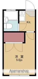 L中野【102号室】の間取り