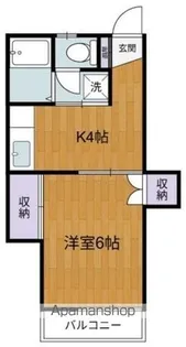 グレース花小金井【1階】の間取り