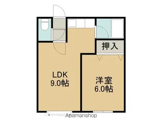 パインスロープ【302号室】の間取り