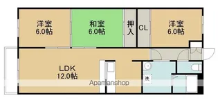 Jステージ高丘【408号室】の間取り