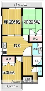 第2双葉マンション【102号室】の間取り