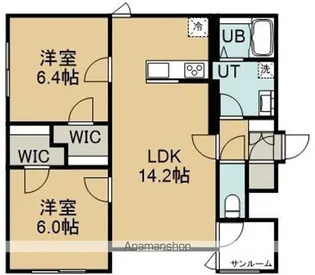 ミキパレス【5階】の間取り