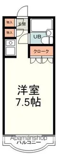 メゾン・ド・セピア【207号室】の間取り