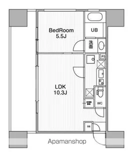 アーバンフラッツ池袋プレミアム【4階】の間取り