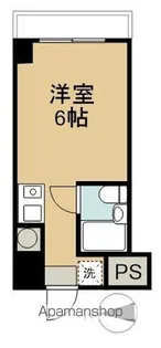 パルコバヤシ【2C号室】の間取り