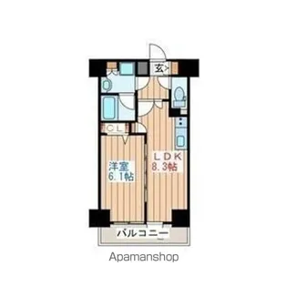 グランドロアール仙台西公園【13階】の間取り