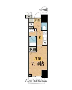 MAXIV八王子TRE【8階】の間取り