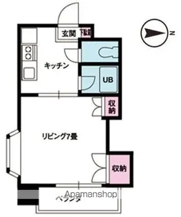 ジョイフル東野【2階】の間取り