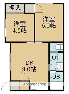 コンフレール湯川【C号室】の間取り