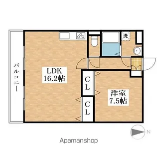 ユーミーT.C【2階】の間取り