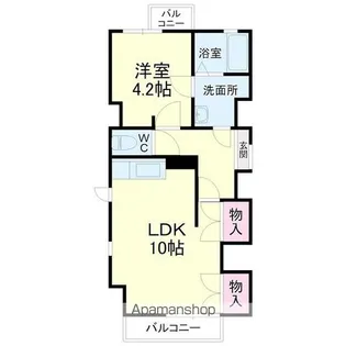 アルコ11【6階】の間取り