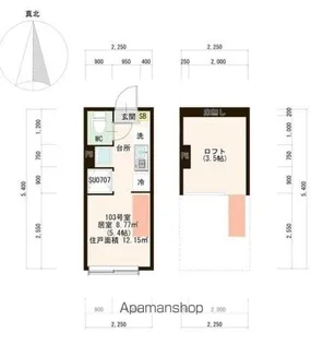 HN富士見台Ⅲ【1階】の間取り